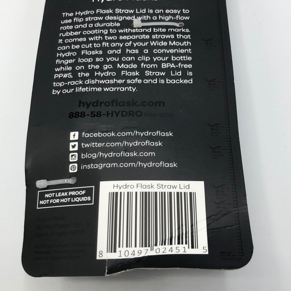 Hydro Flask Straw Lid pack of 2. - Picture 8 of 8